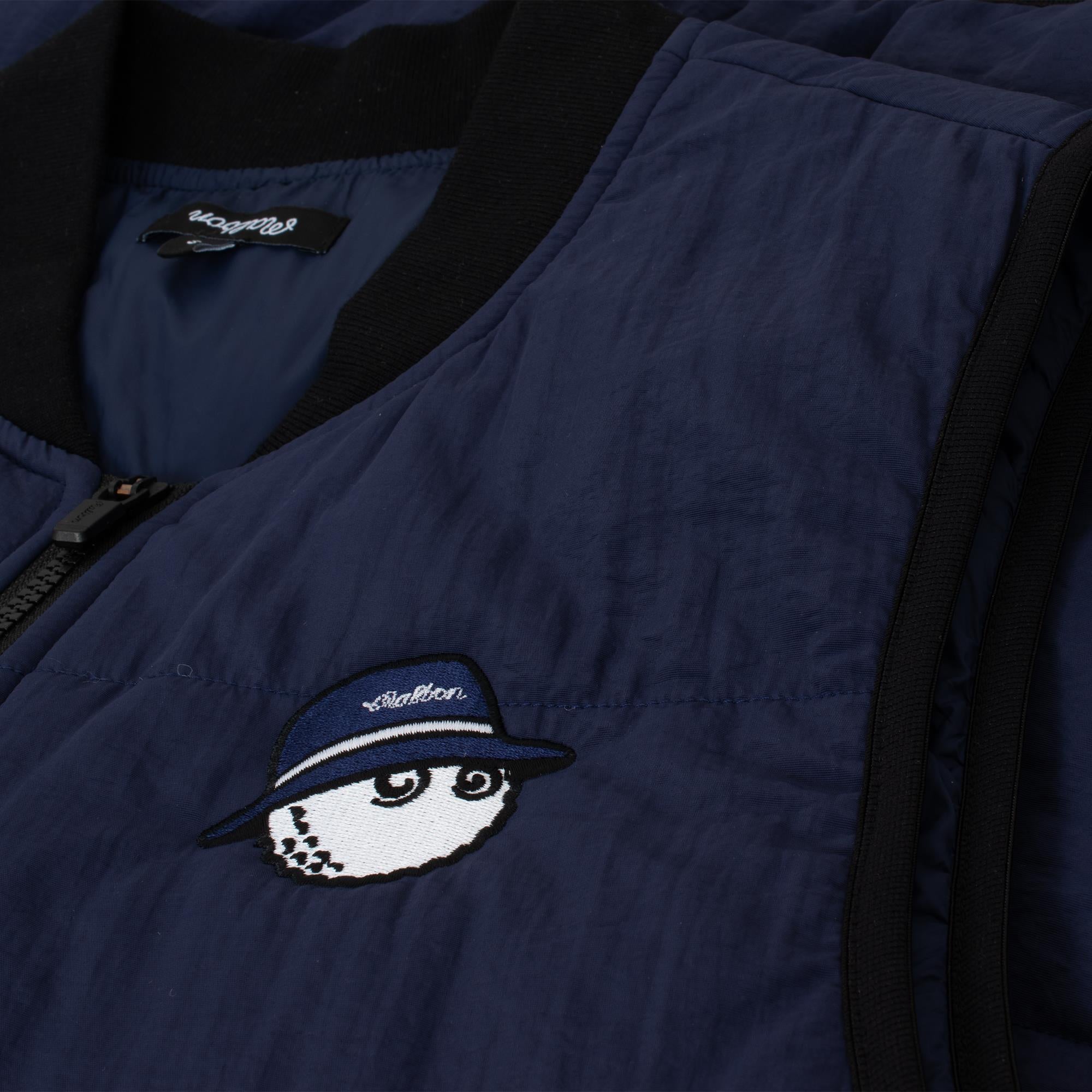 Malbon Golf Cooper Bucket Padded Vest Navy